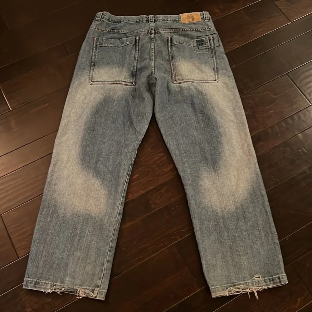 OZOC patchwork baggy jeans 40/33 vintage